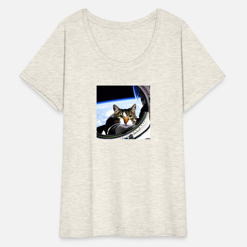 Cat Astronaut Space Walk