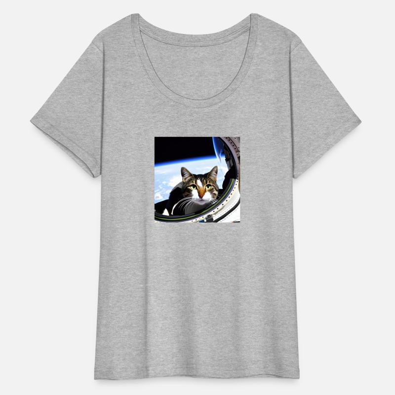 Cat Astronaut Space Walk