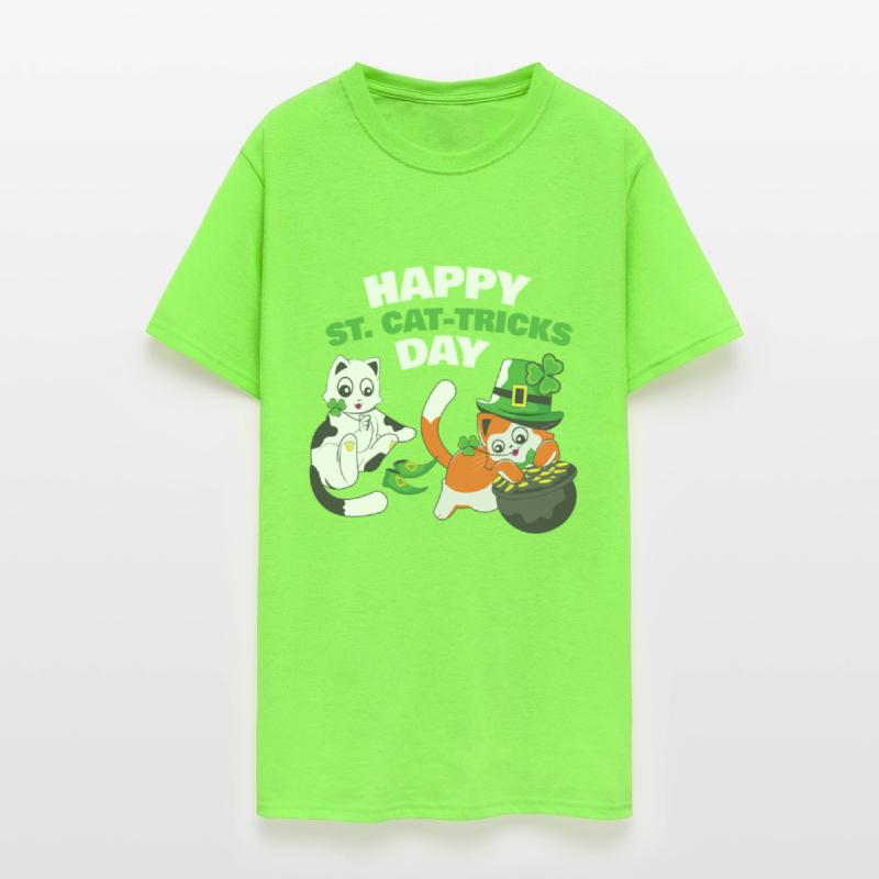 Cat Happy St Catricks Day Ireland