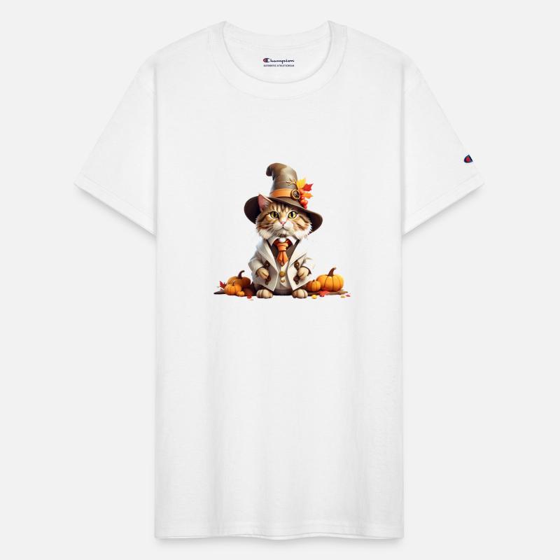 Cat Thanksgiving Pilgrim