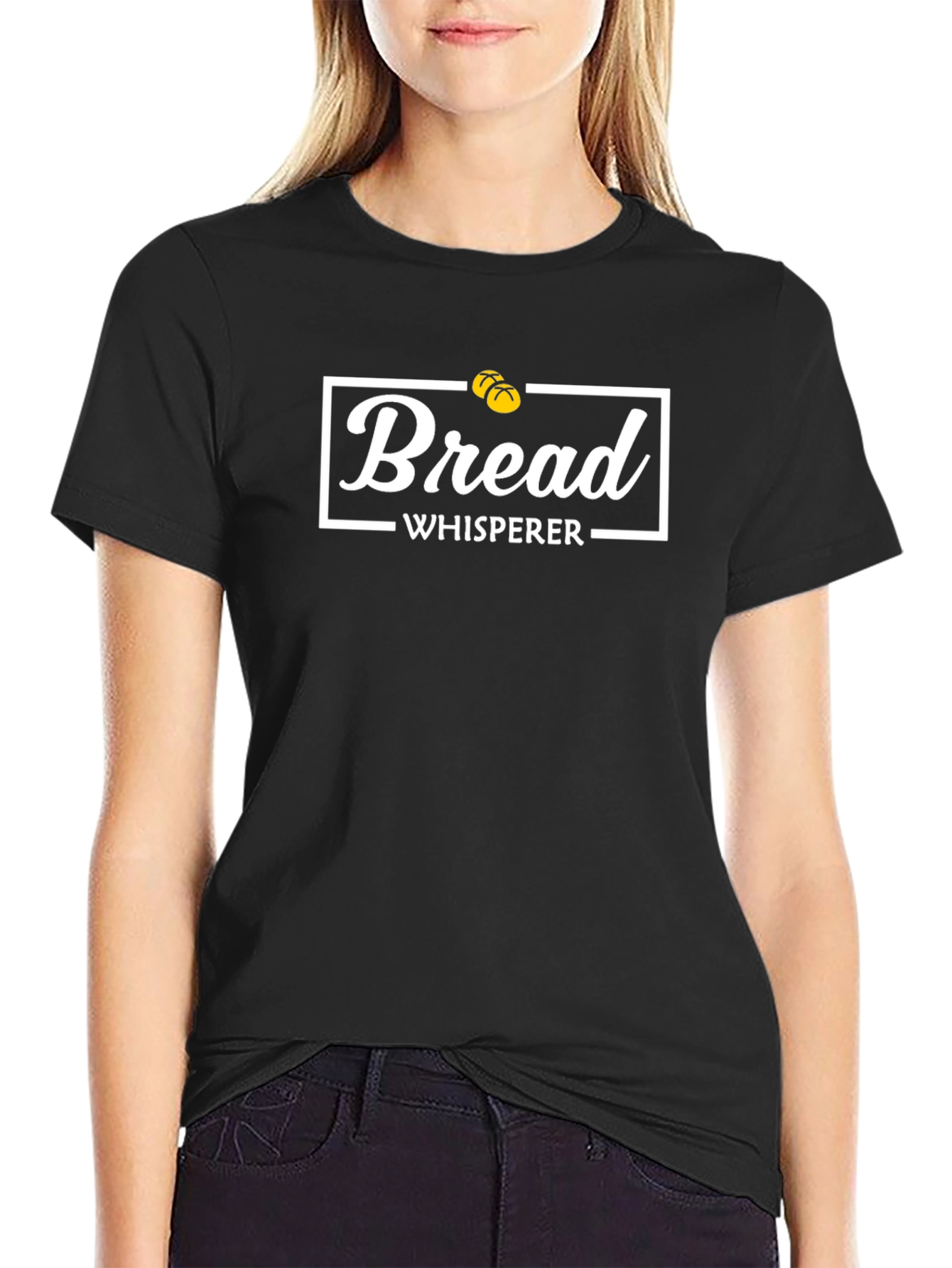Bread Whisperer Graphic Tee - Black