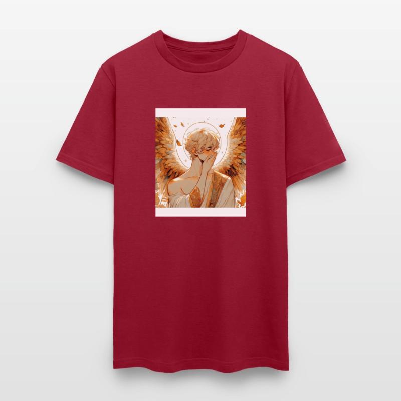 Celestial Golden Guardian Angel with Freckles Halo