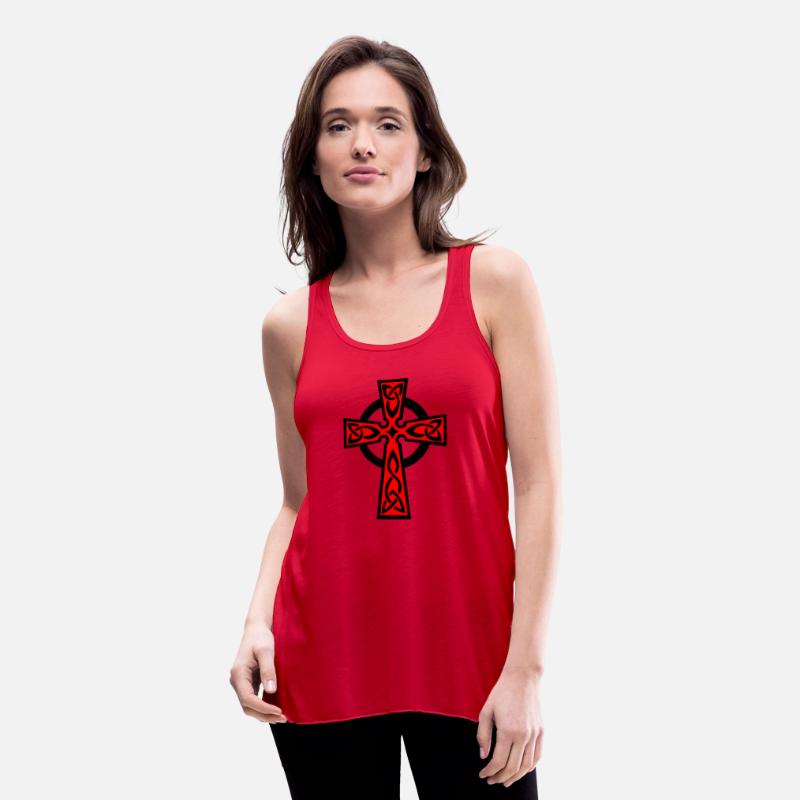 Celtic cross red