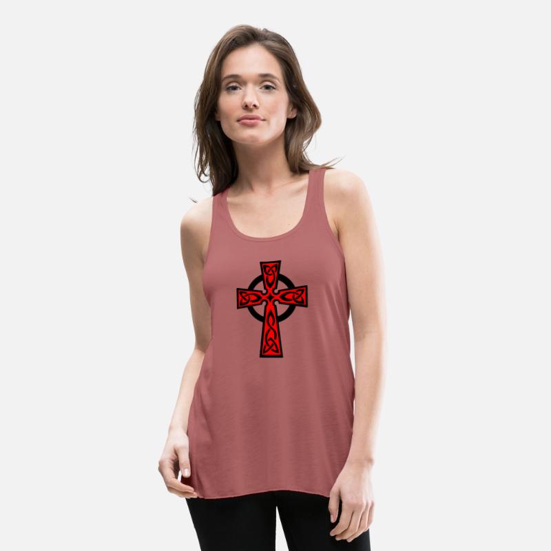 Celtic cross red