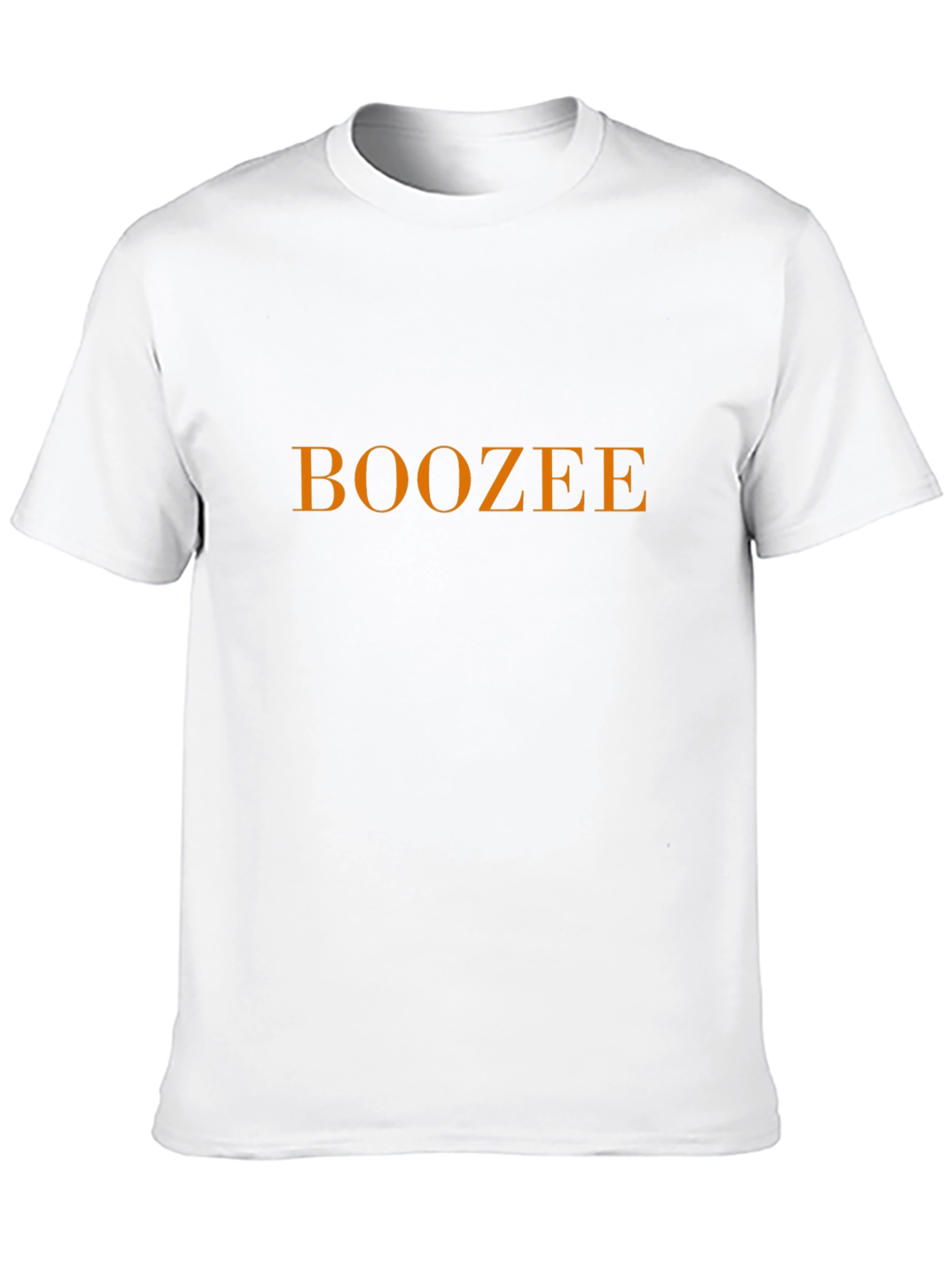 Boozee Graphic Tee - Black Cotton Blend T-Shirt