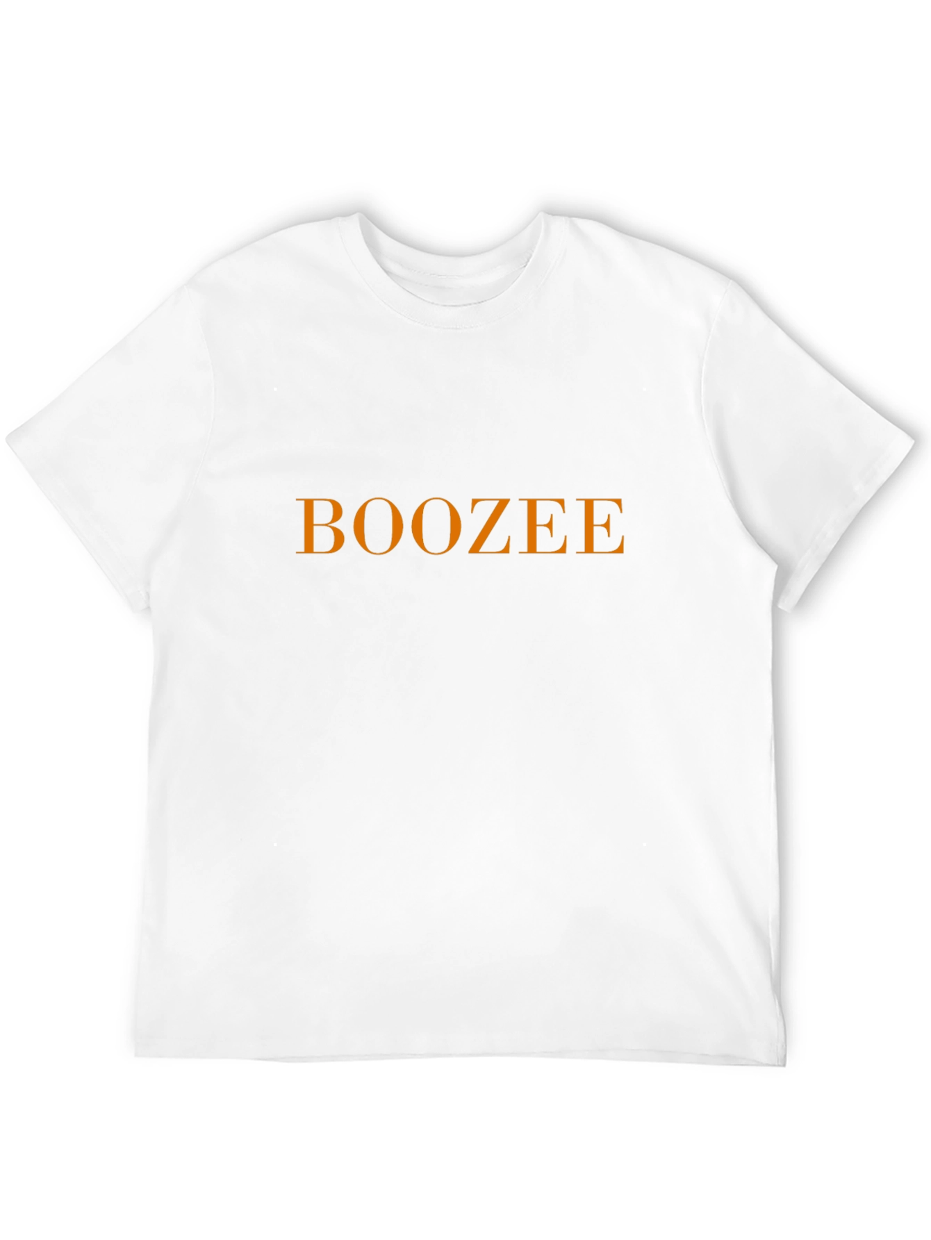 Boozee Graphic Tee - Black Cotton Blend T-Shirt