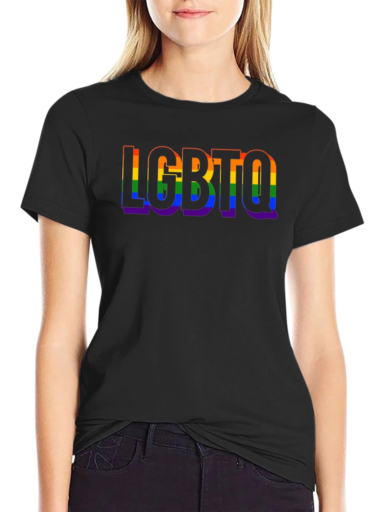 LGBTQ+ Pride Rainbow T-Shirt