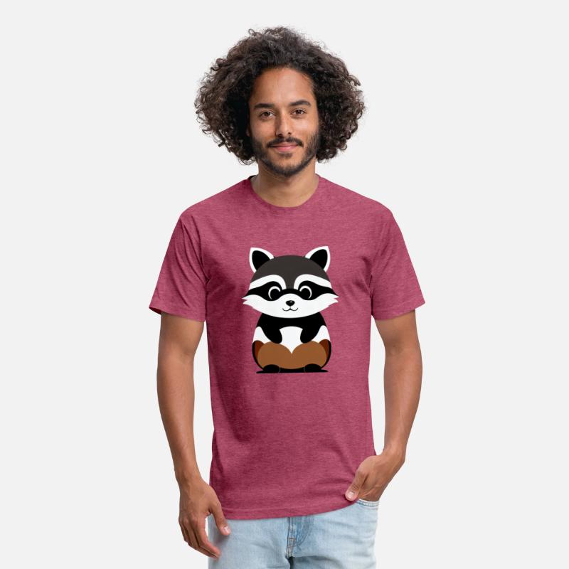 Charming Cartoon Raccoon Illustration