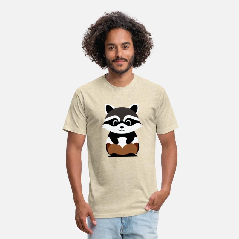 Charming Cartoon Raccoon Illustration