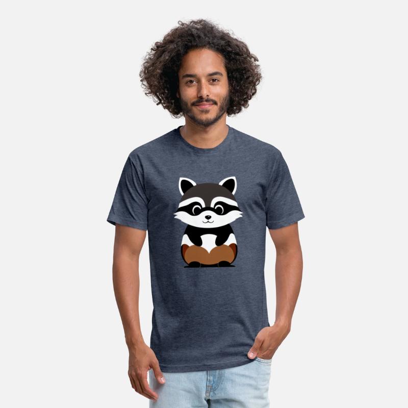 Charming Cartoon Raccoon Illustration
