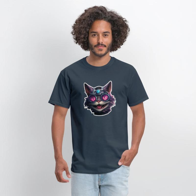 Cheshire Cat With Goggles