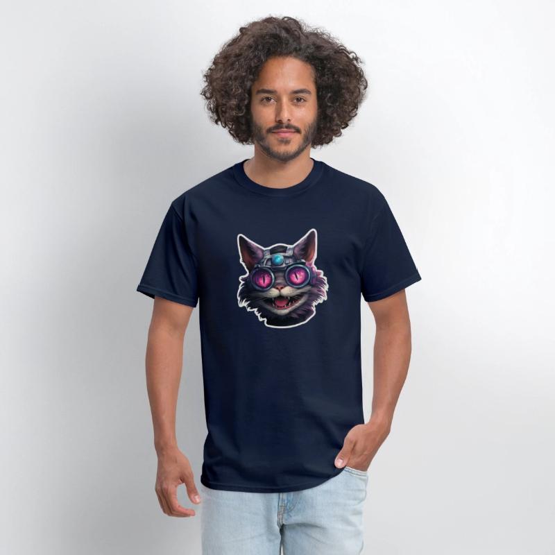Cheshire Cat With Goggles