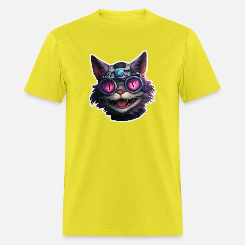Cheshire Cat With Goggles