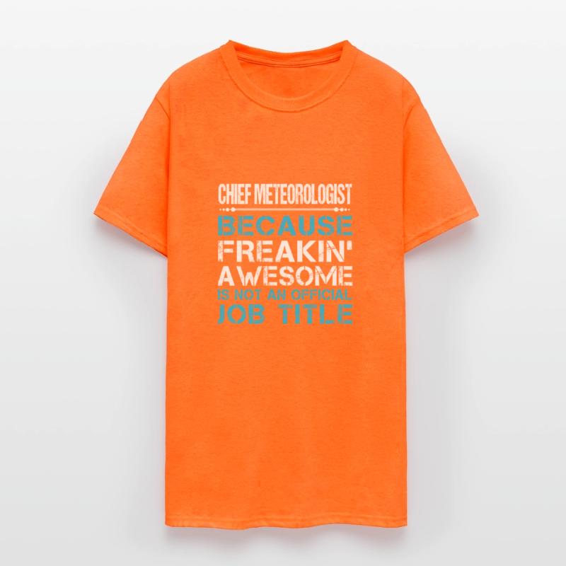 Chief Meteorologist T Shirt - Freaking Awesome Gif