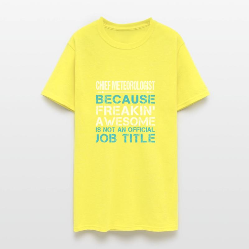 Chief Meteorologist T Shirt - Freaking Awesome Gif