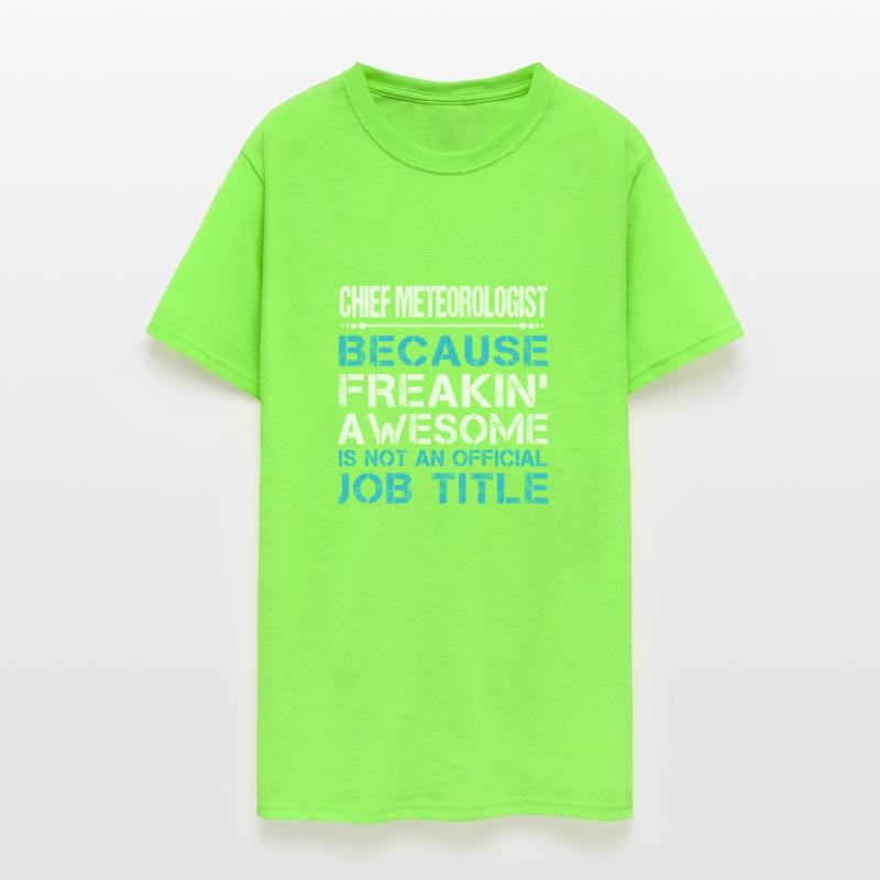 Chief Meteorologist T Shirt - Freaking Awesome Gif