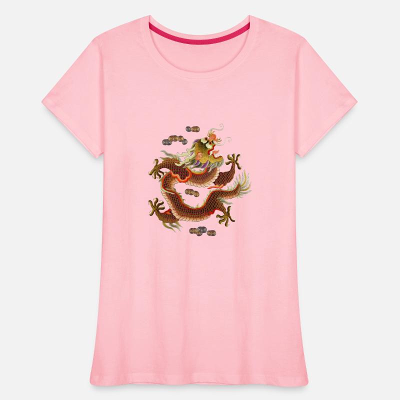 Chinese dragon embroidery