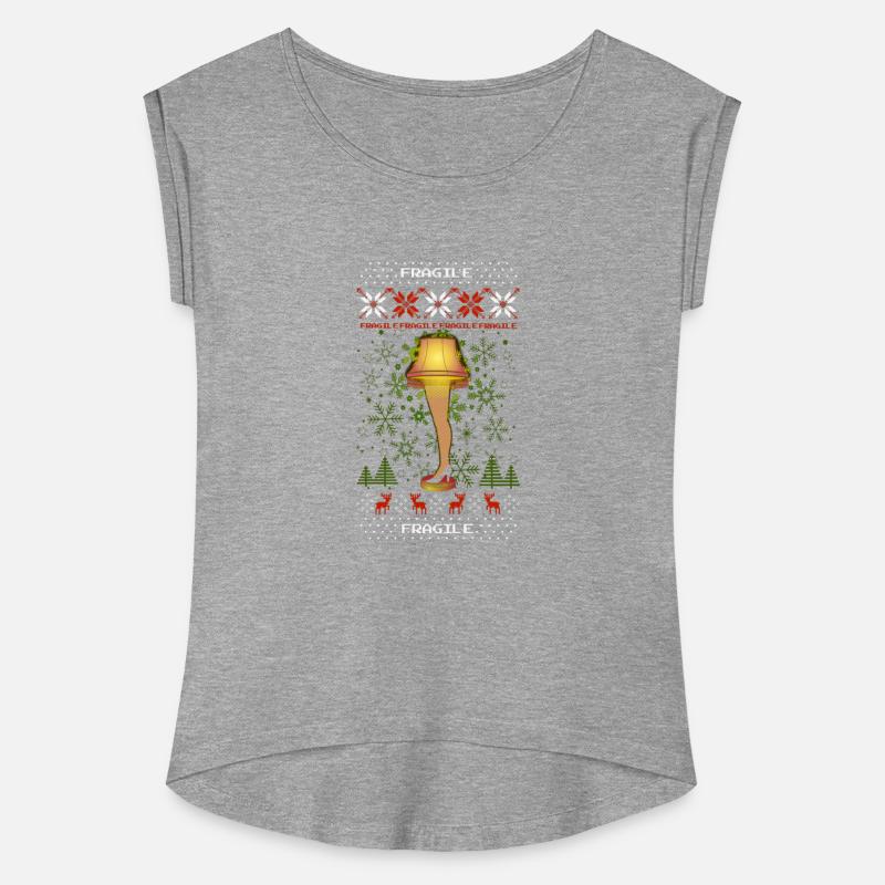 Christmas Leg Lamp Ugly Christmas Sweater Story