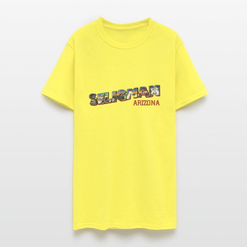 City of Seligman in Arizona, US Route 66