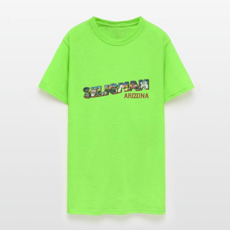 City of Seligman in Arizona, US Route 66