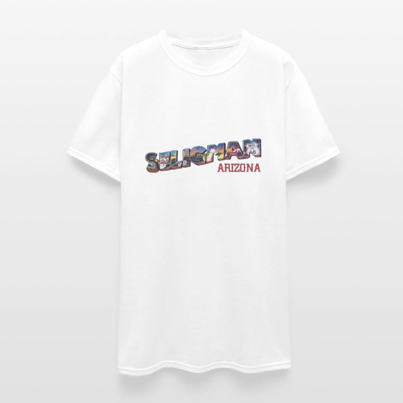 City of Seligman in Arizona, US Route 66