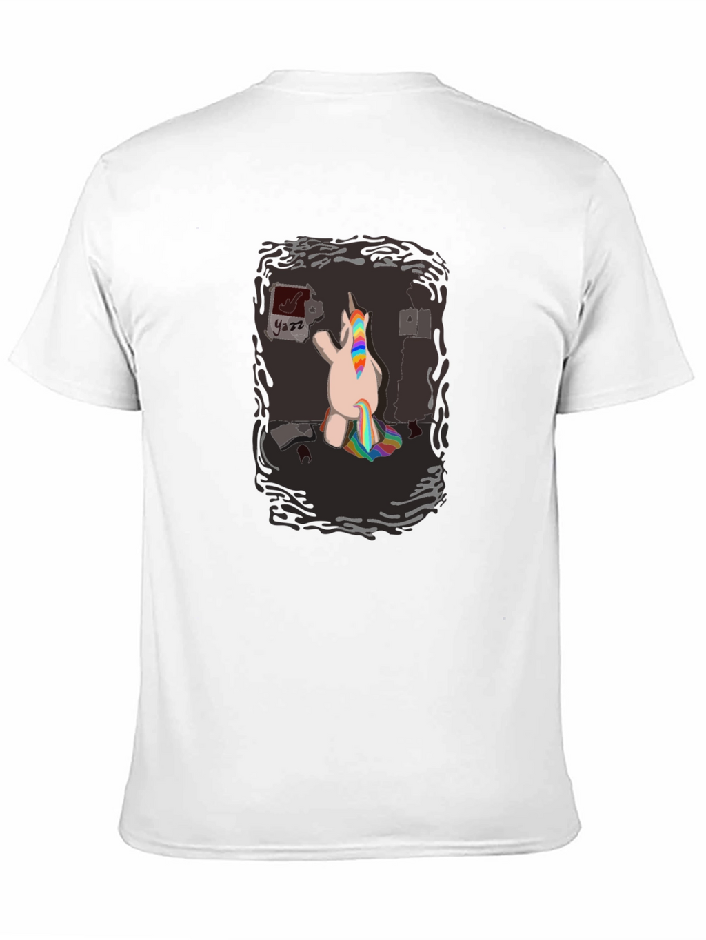 Unicorn Rainbow Poop T-Shirt