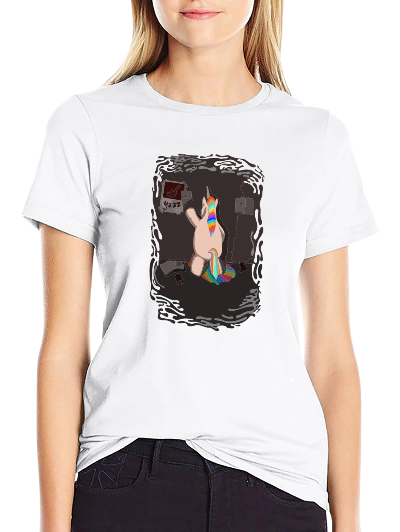 Unicorn Rainbow Poop T-Shirt
