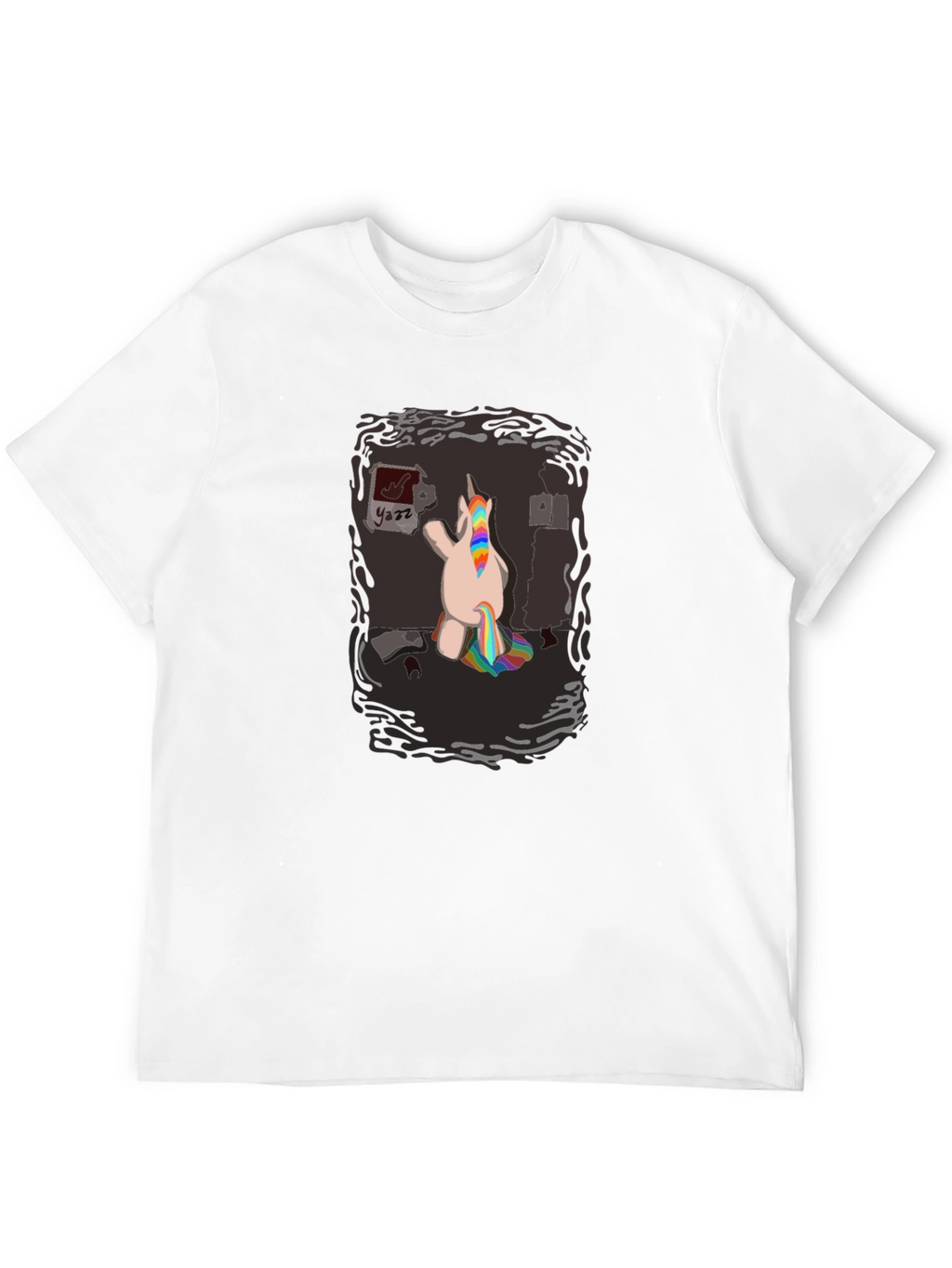 Unicorn Rainbow Poop T-Shirt