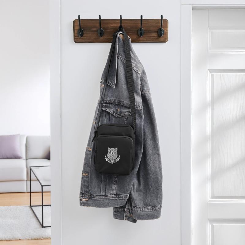 Clever Owl In Tattoo Ink Style