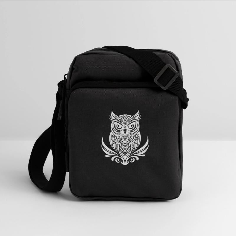 Clever Owl In Tattoo Ink Style