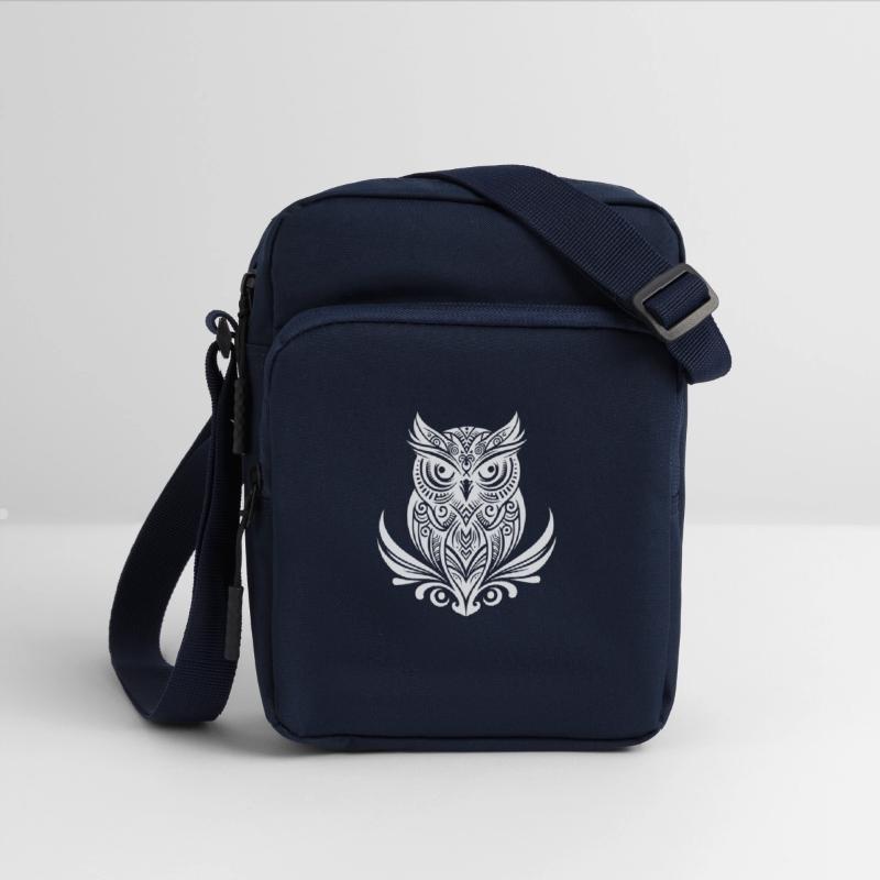 Clever Owl In Tattoo Ink Style