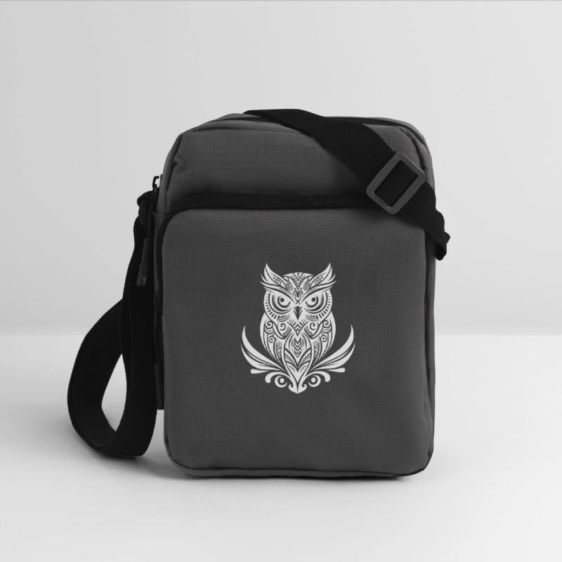 Clever Owl In Tattoo Ink Style