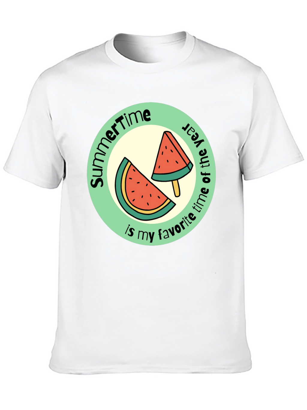Summertime Watermelon Graphic Tee