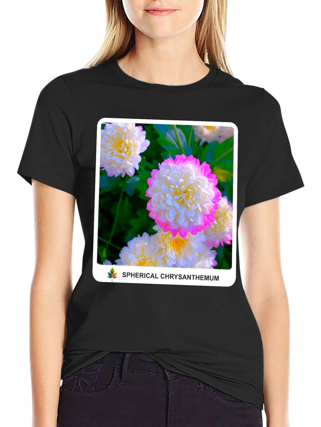 Spherical Chrysanthemum Graphic Tee