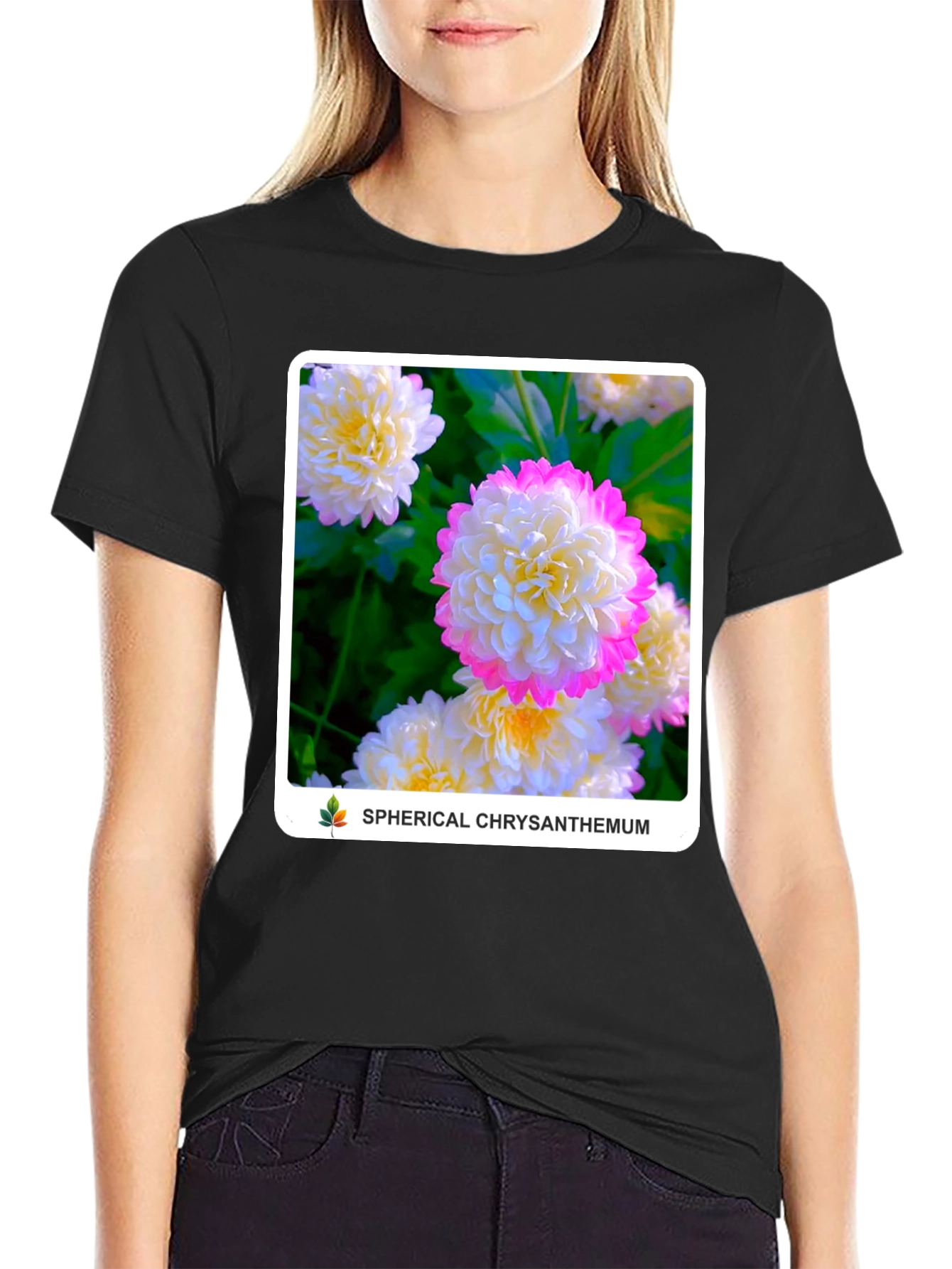 Spherical Chrysanthemum Graphic Tee