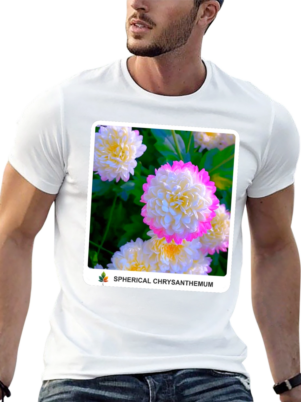 Spherical Chrysanthemum Graphic Tee