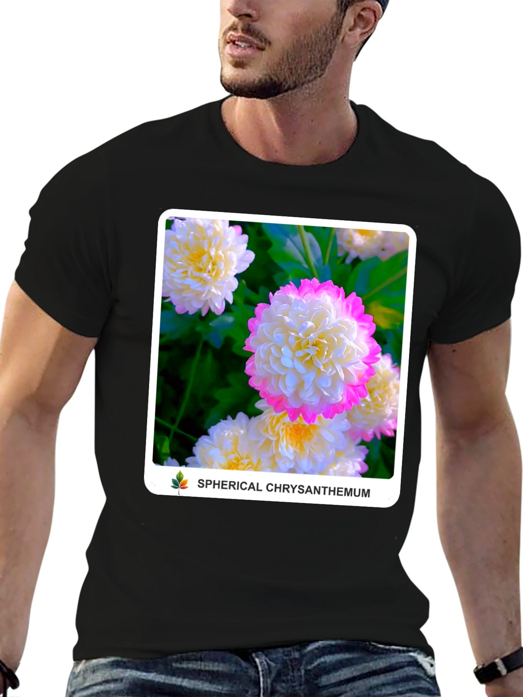 Spherical Chrysanthemum Graphic Tee