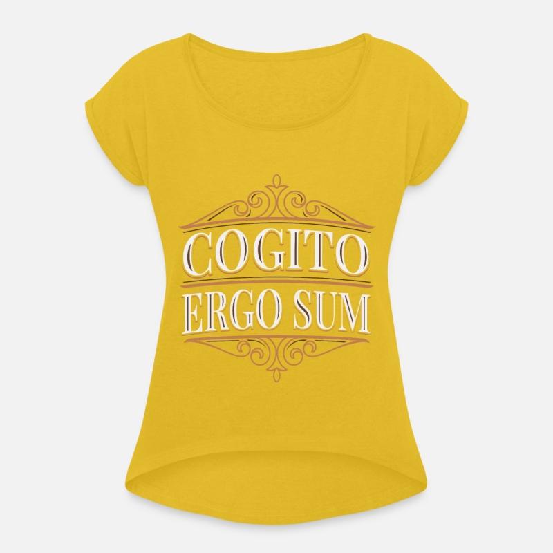 Cogito ergo sum latin saying phylosophy teacher