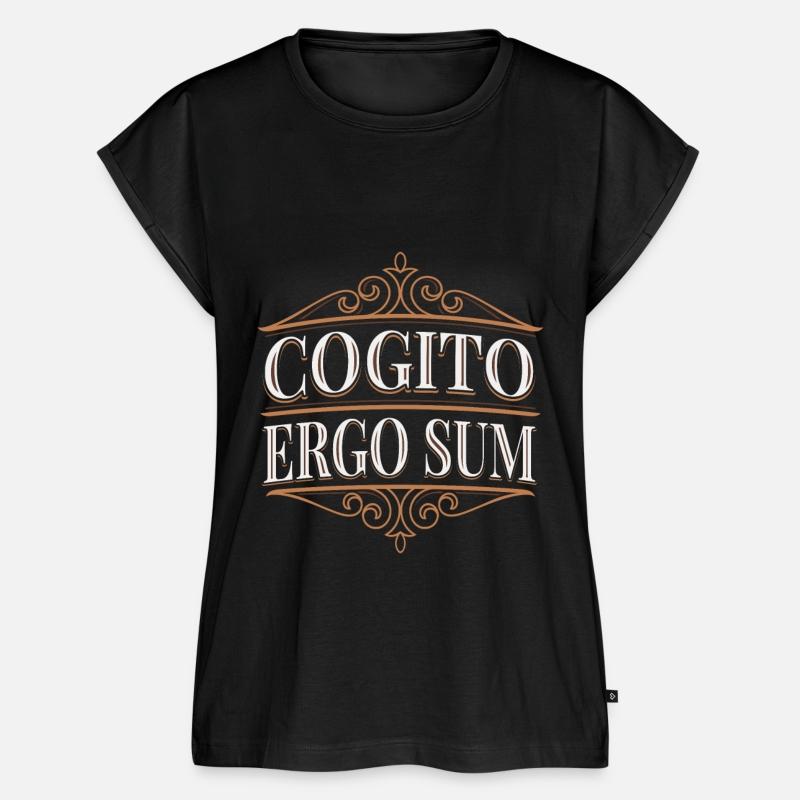 Cogito ergo sum latin saying phylosophy teacher