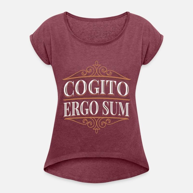 Cogito ergo sum latin saying phylosophy teacher