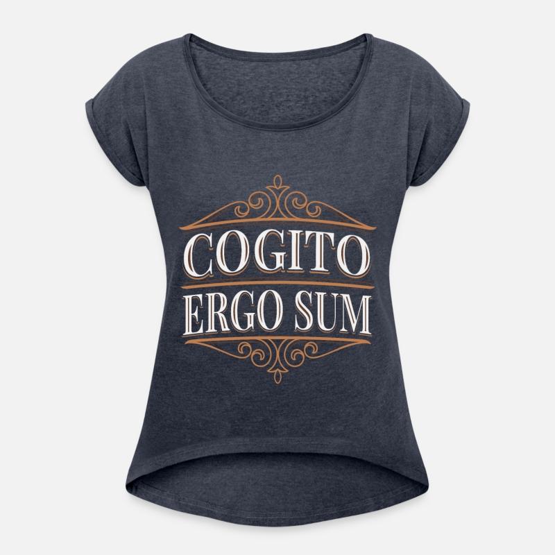 Cogito ergo sum latin saying phylosophy teacher
