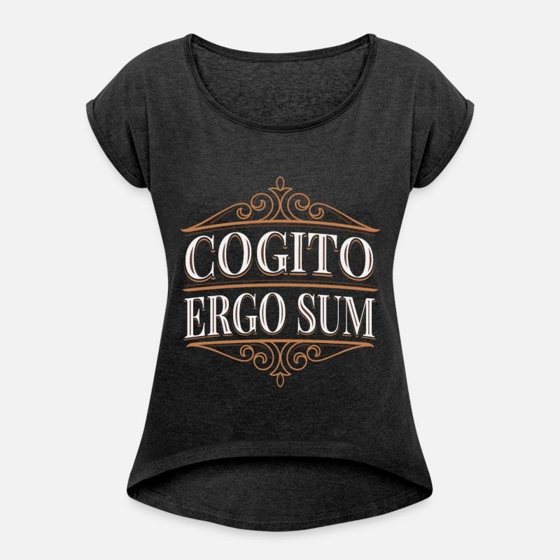 Cogito ergo sum latin saying phylosophy teacher