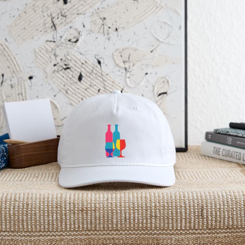 Colorful Cocktail Glasses Illustration