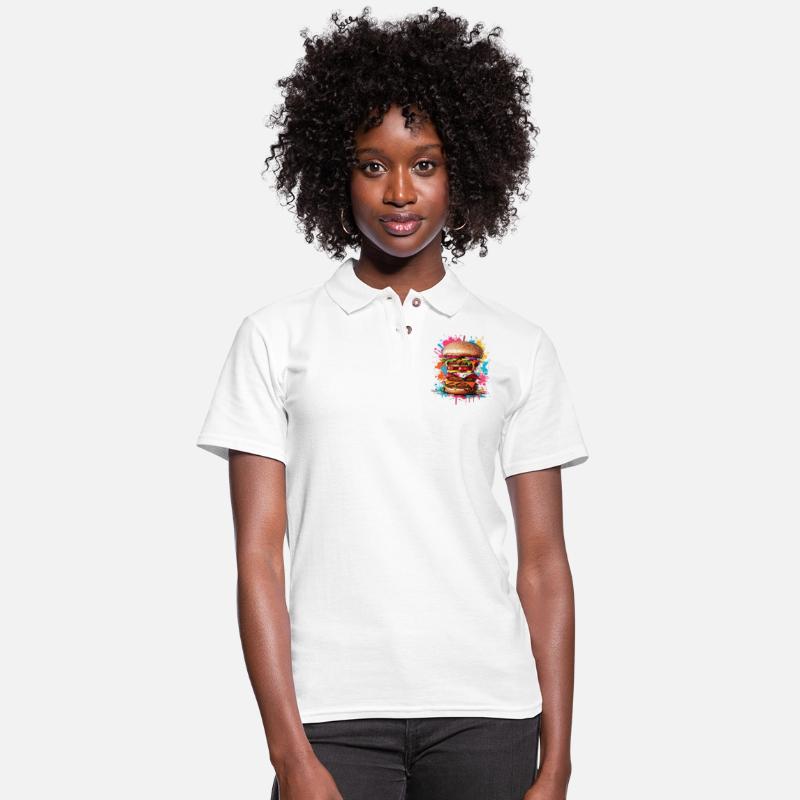 Colorful Hamburger: Flavor and Fun