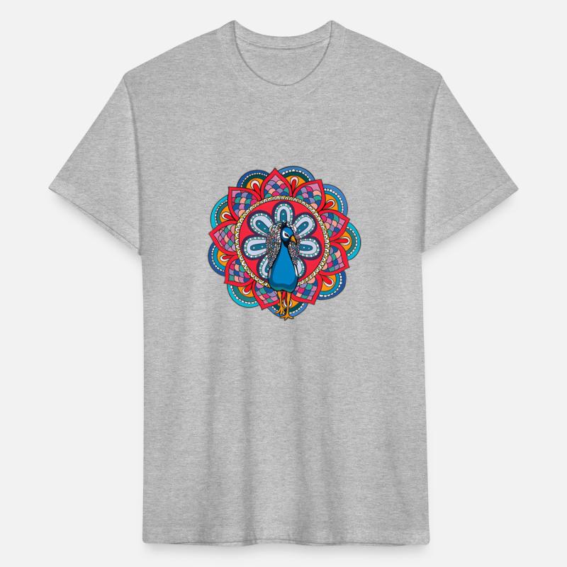 Colourful Peacock Pattern For Festival Summer Fun