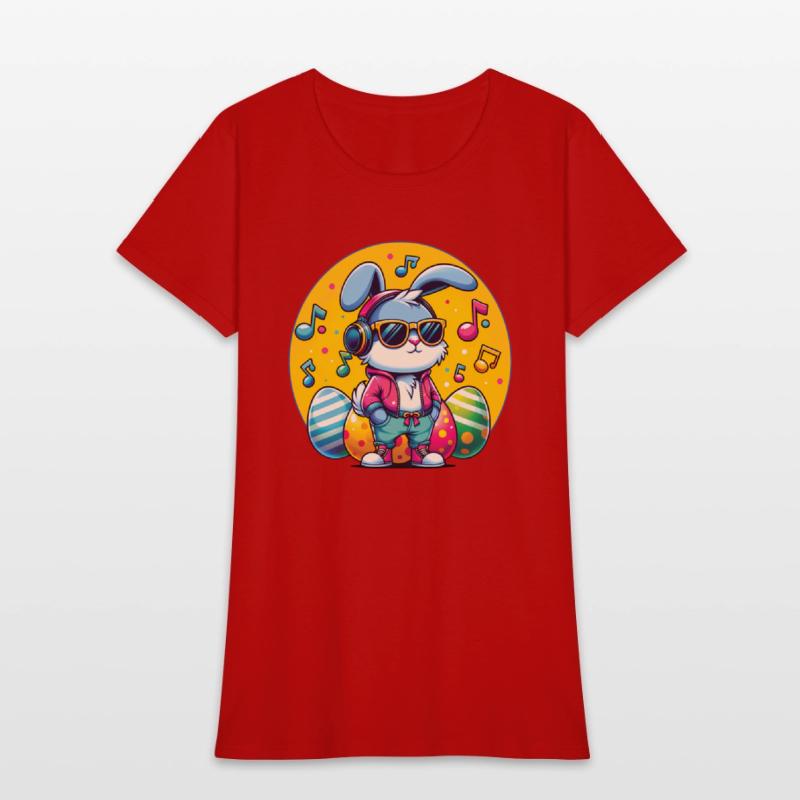 Cool Bunny in Headphones