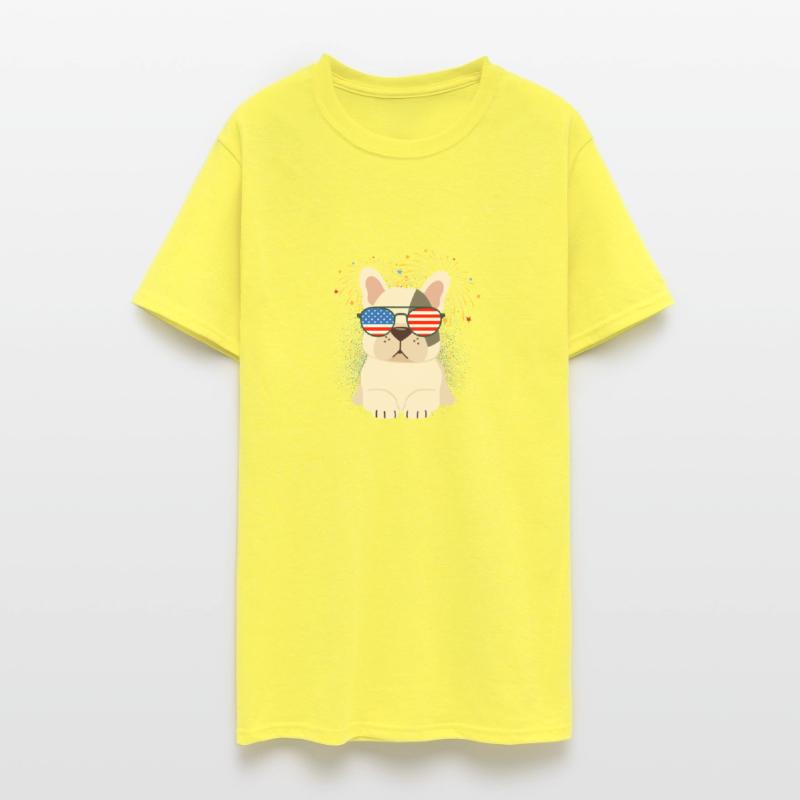 Cool Dog USA flag Patriotic 4th July Memorial day