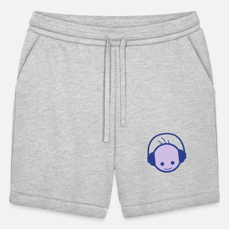 Cool Happy Man DJ Head Party Music Club Face Logo