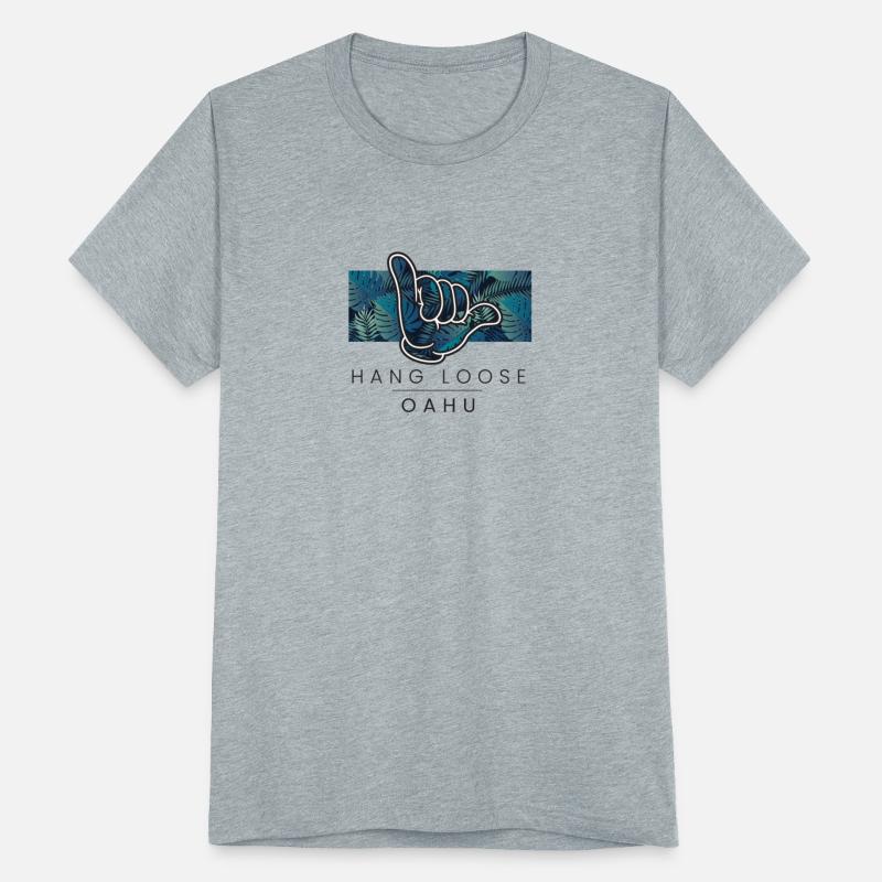 Cool Oahu Hawaii Hang Loose Shaka Hawaiian
