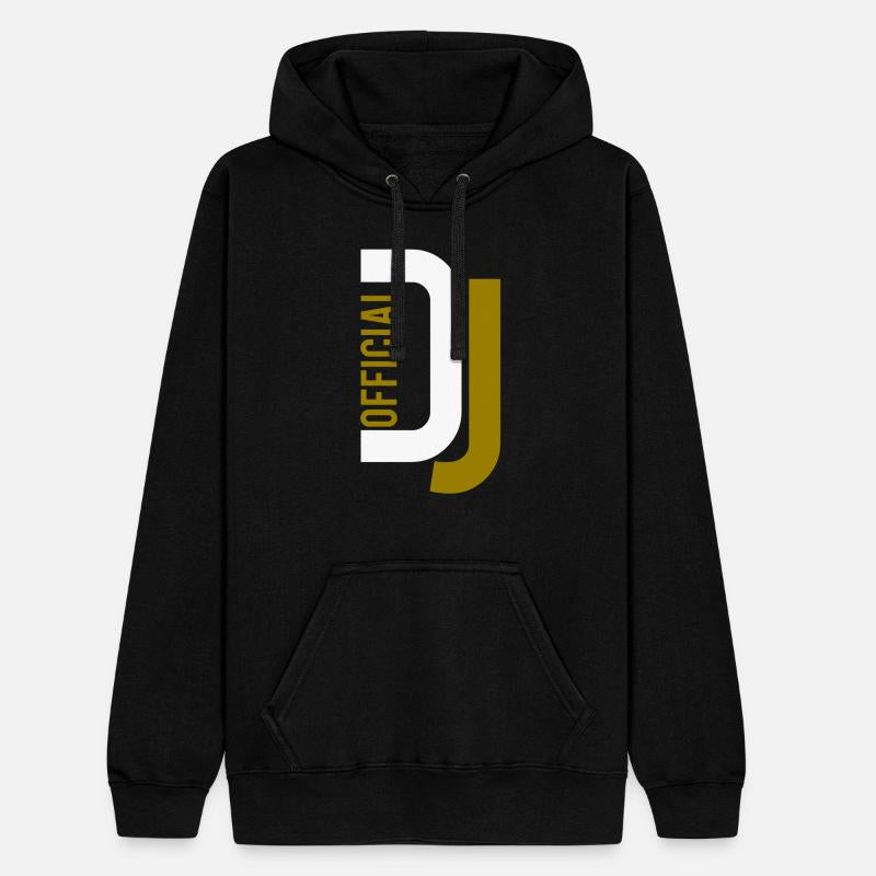 Cool Official DJ Club Music Party Text Lettering